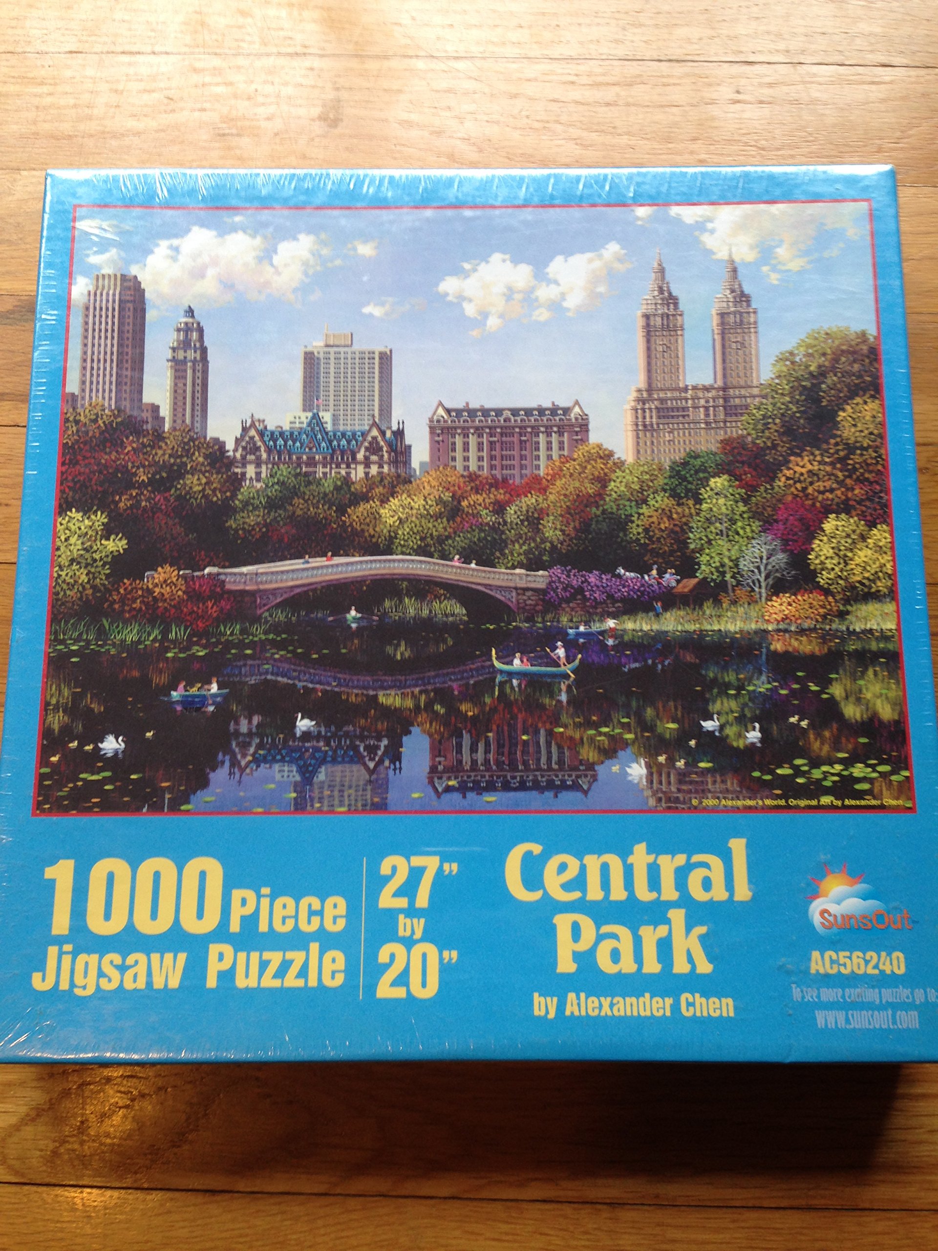 Amazon.com: Central Park 1000 Piece Jigsaw Puzzle 27